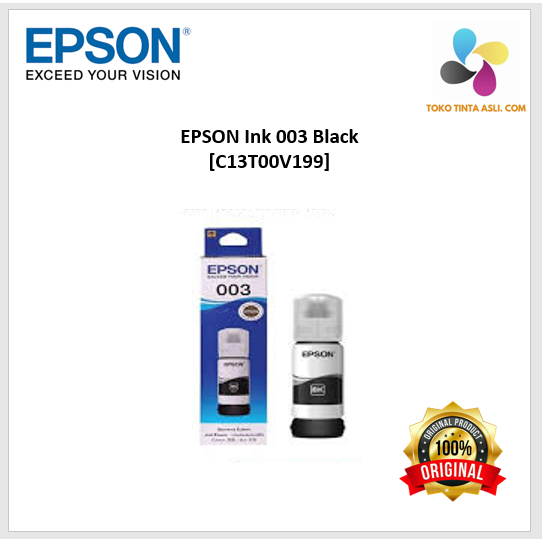 EPSON Ink 003 Black [C13T00V199]
