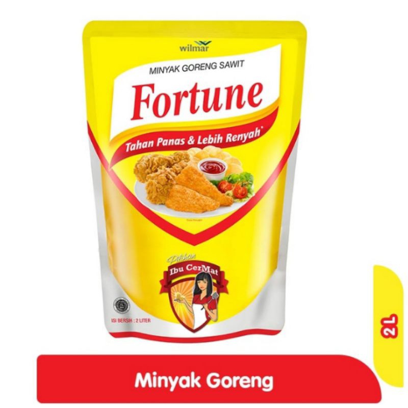 

Fortune Minyak Goreng Pouch 2L