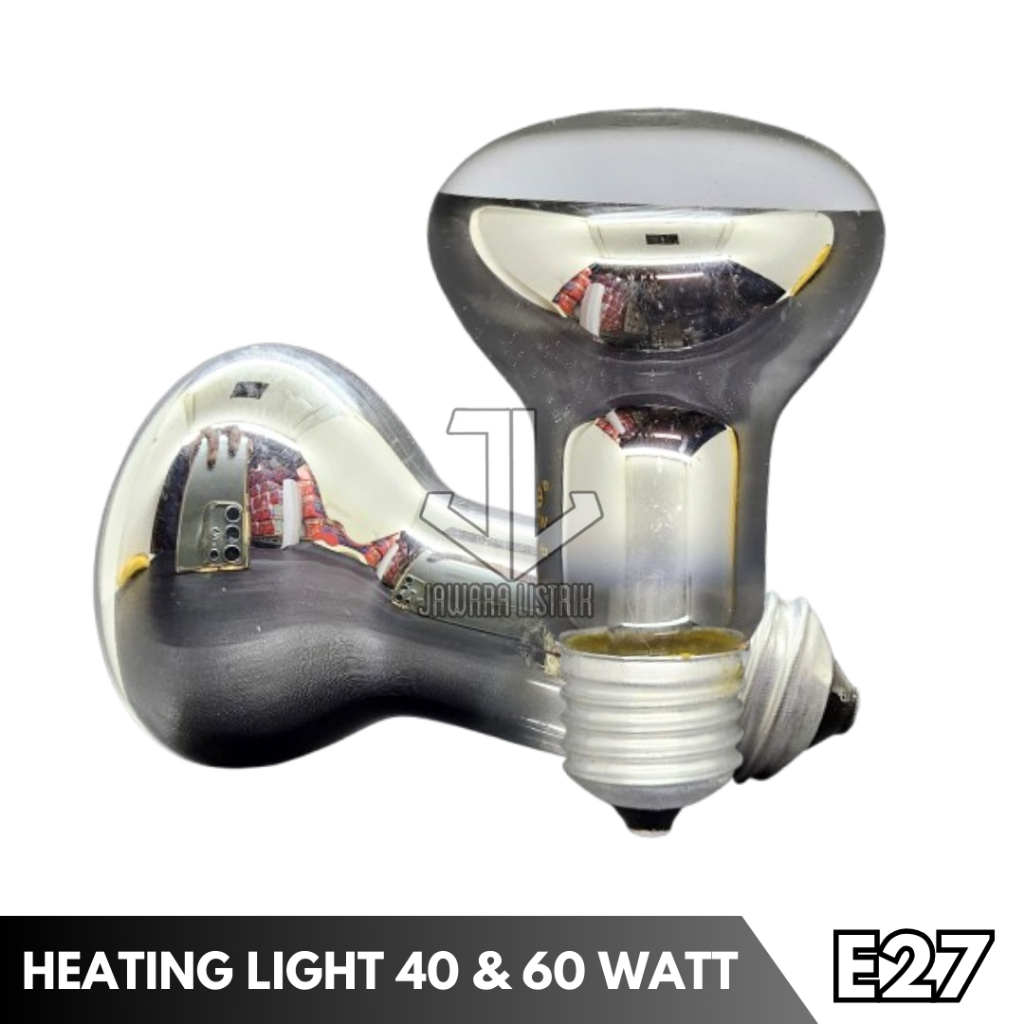 BOHLAM LAMPU PENGHANGAT AYAM HEATING LIGHT LAMPU SPOT 40 60 WATT LAMPU PENGHANGAT AYAM