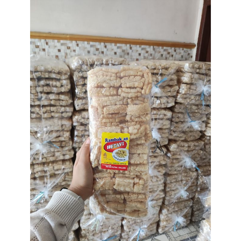 

KERUPUK RAMBAKAN TAHU padat renyah