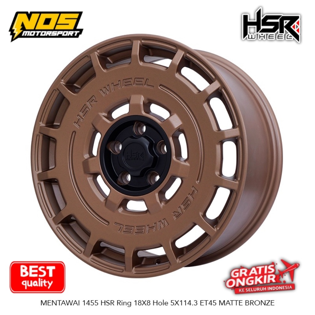 VELG RALLY LOOK R18X8 PCD 5X114 UNTUK INNOVA XPANDER HRV RUSH CAMRY DLL HSR MENTAWAI RING 18