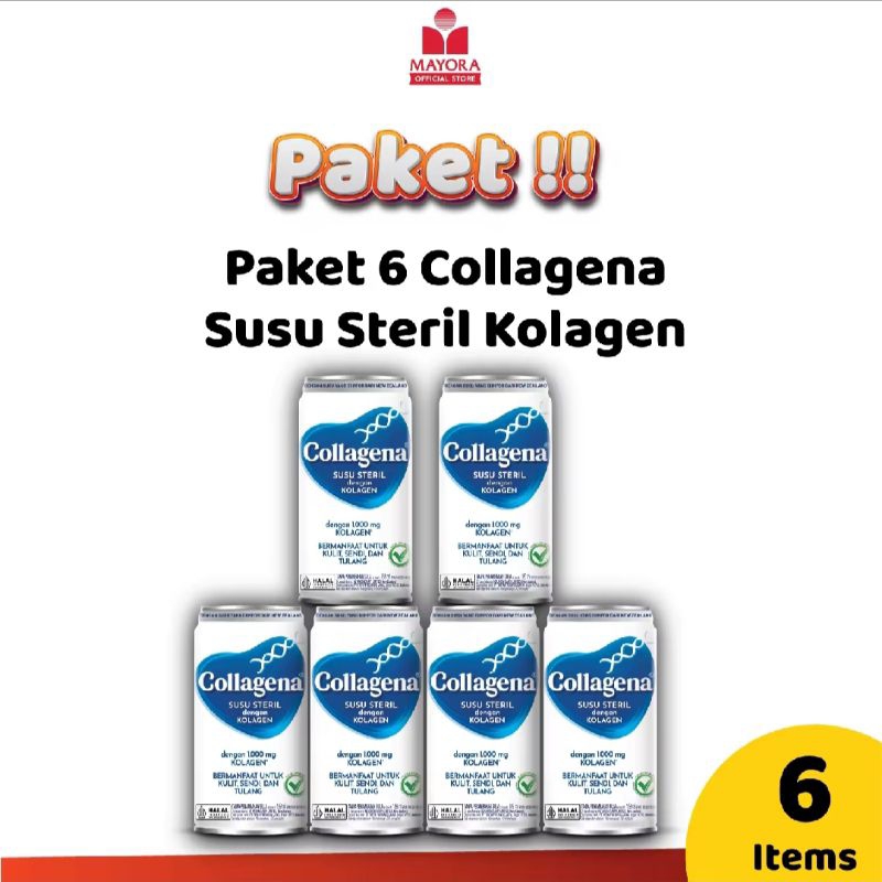 

Paket 6 Collagena Susu steril kolagen
