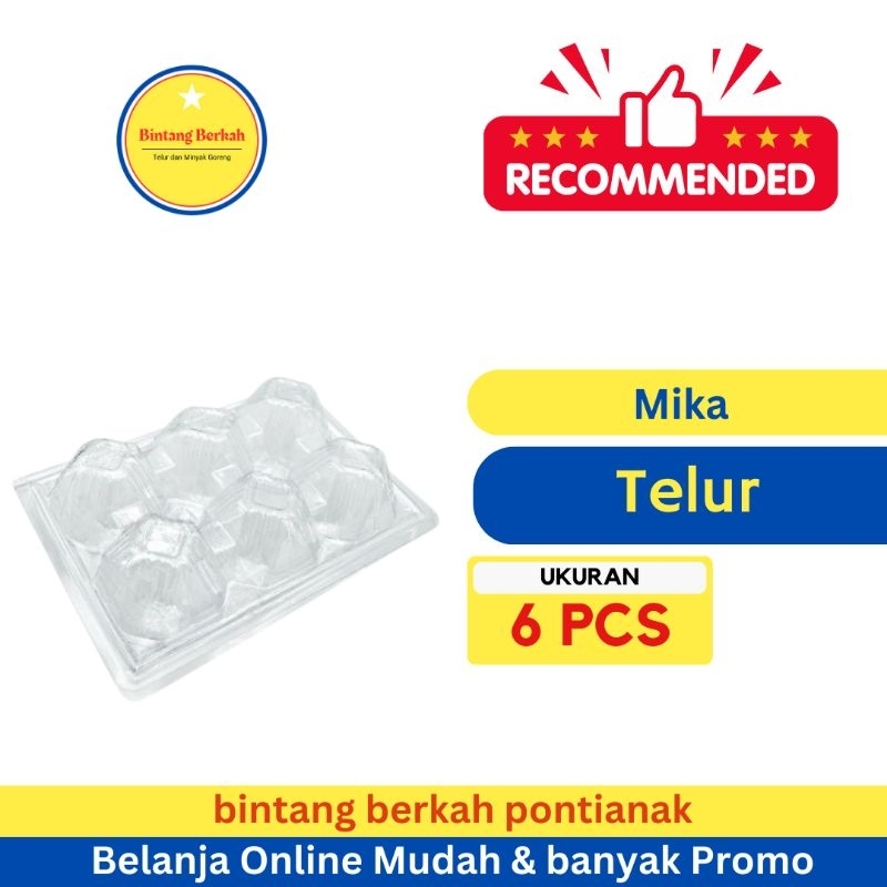 

Mika Telur Isi 6 buah - Mika Telur