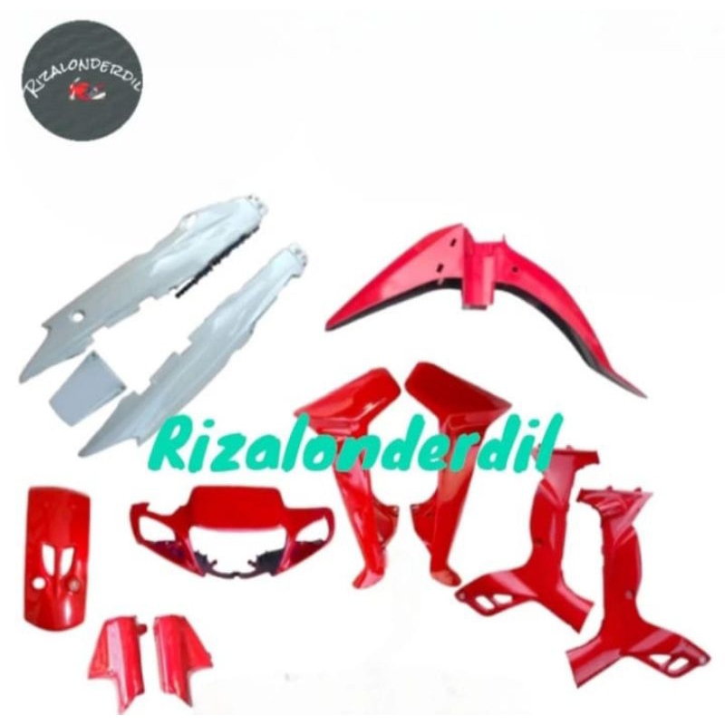 Cover Fullset Body Halus Fiz R/Vega R Lama Merah / Full Body Halus Vega R Lama Fiz R