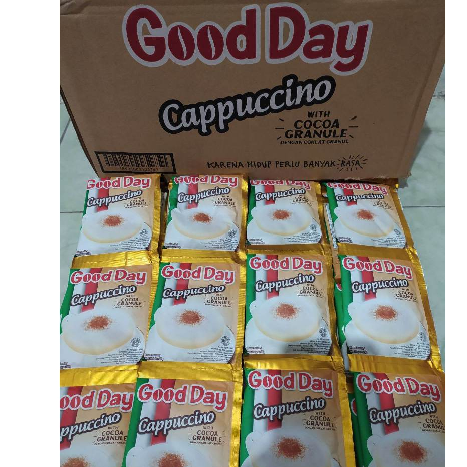 

GOOD DAY Cappuccino 1 Renceng (10 x 25 gr)