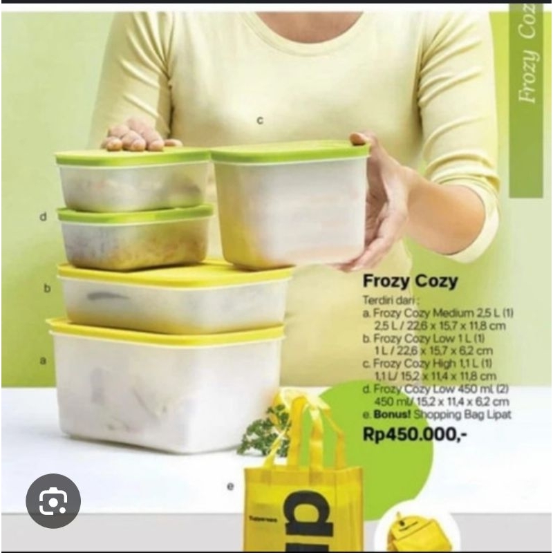 frozy cozy tupperware