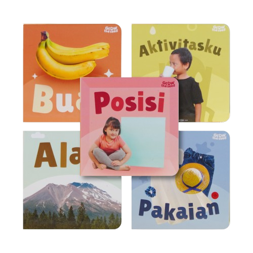 Buku Perpustakaan Pertamaku Boardbook Anak Grow The Seed