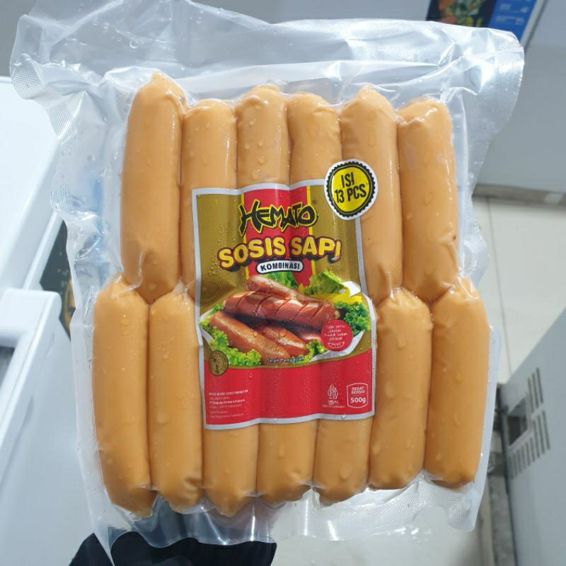 

Hemato Sosis Bakar 13 batang 500 gram