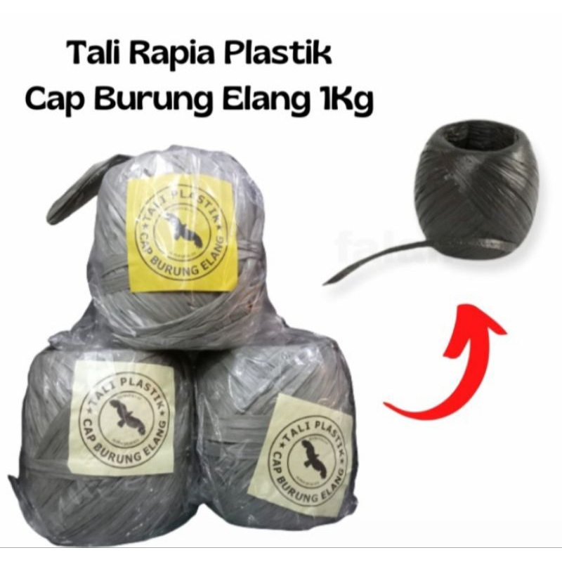 Tali Rapia Tali Plastik Rapia Berat 1kg/Tali Rapia Burung Elang