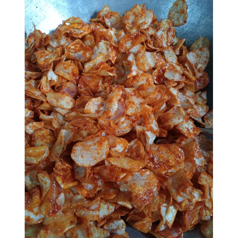 

keripik tales pedes manis