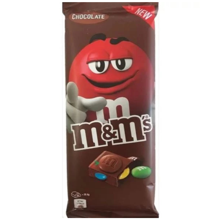 

M&Ms Chocolate Bar Chocolate Gifts