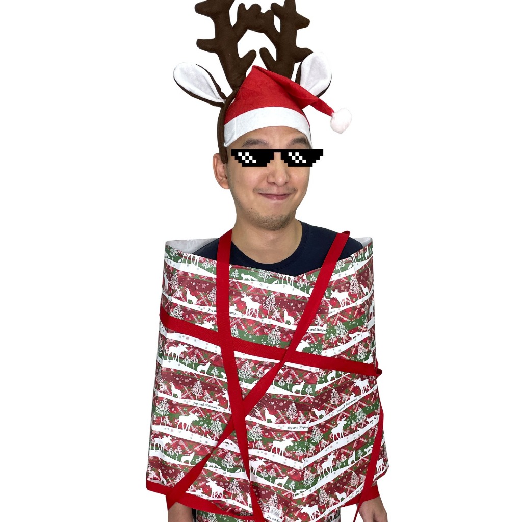 

Bungkus Kado Tema Natal Christmas Gift Wrap Secret Santa Random Acak