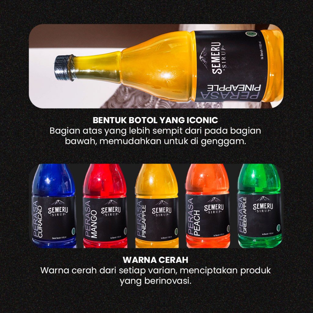 

Ay00! Semeru Sirup - Syrup Lychee 1000ml - Sirup Minuman Rasa Lychee