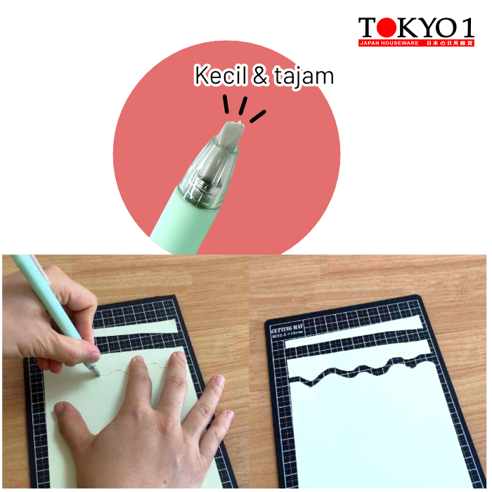 

Tokyo1 Airport Cutter Bentuk Pen Pisau Mini 007092