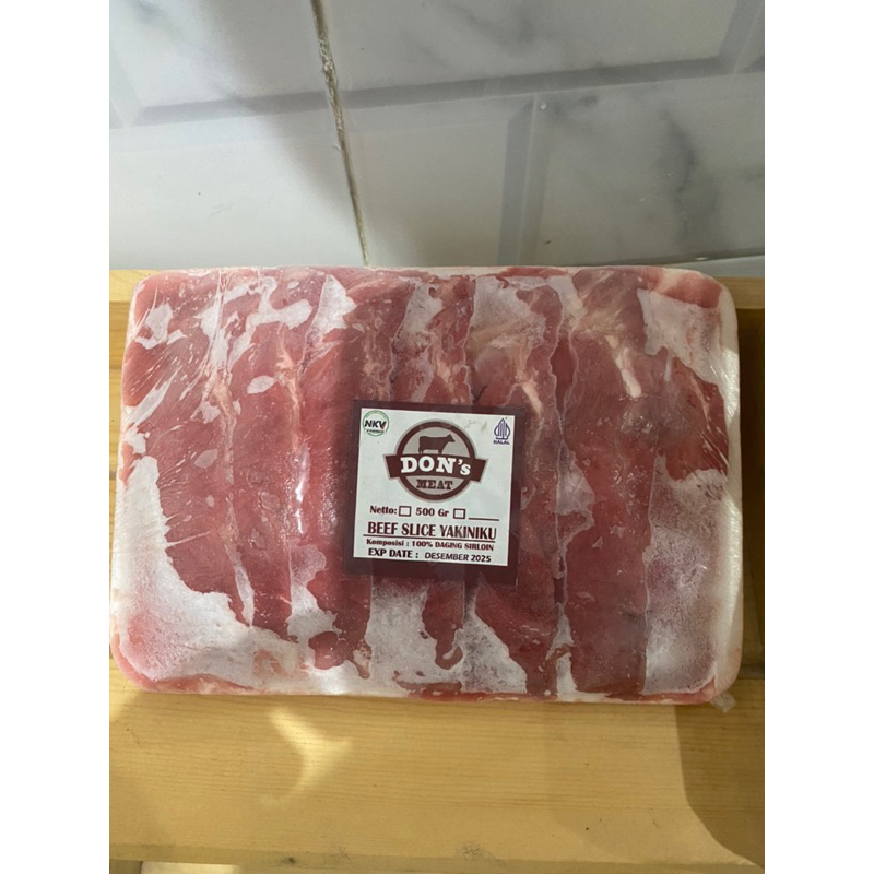 

Daging Sapi Slice Yakiniku