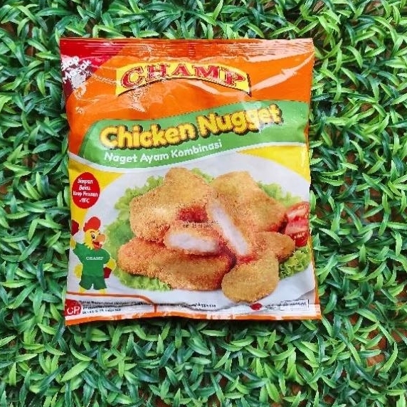 

Champ chicken Nugget (Naget Ayam kombinasi) - Berat 450 gr