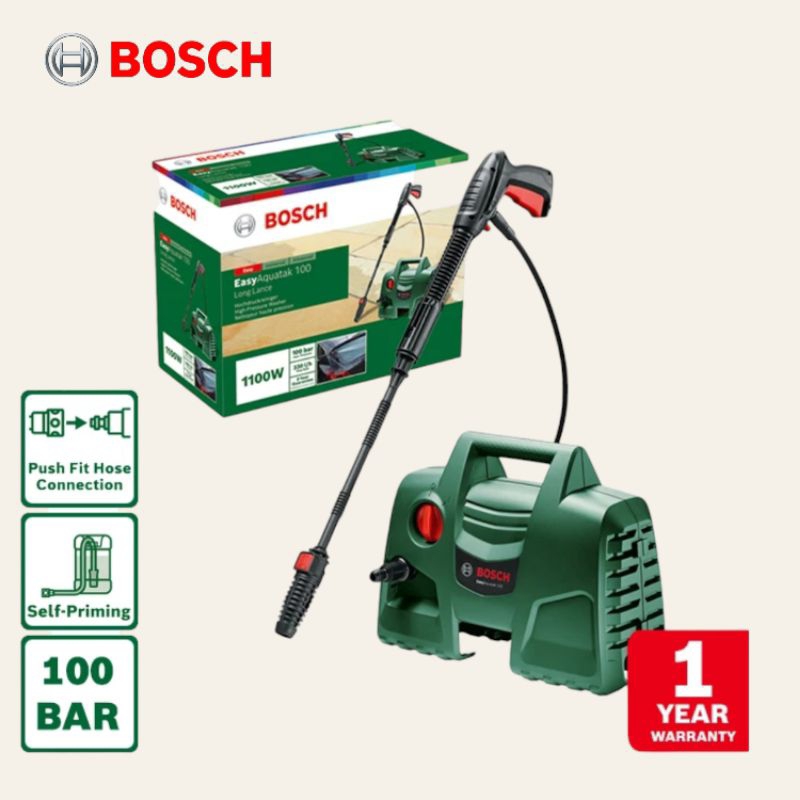 Bosch Aquatak 100 Jet Cleaner 100 Bar Easy Aquatak bosch Mesih Air Highpresure