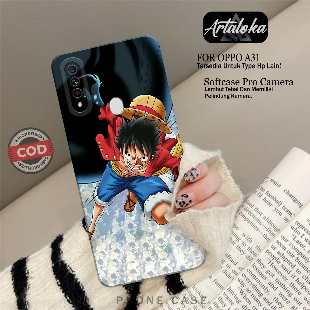 Case Hp Oppo A31 - Fashion Case Anime - Softcase Oppo A31 - Casing Oppo A31 - Kesing Oppo A31 - Sili