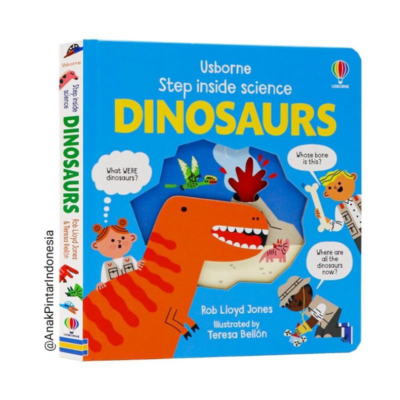 USBORNE STEP INSIDE SCIENCE DINOSAURS