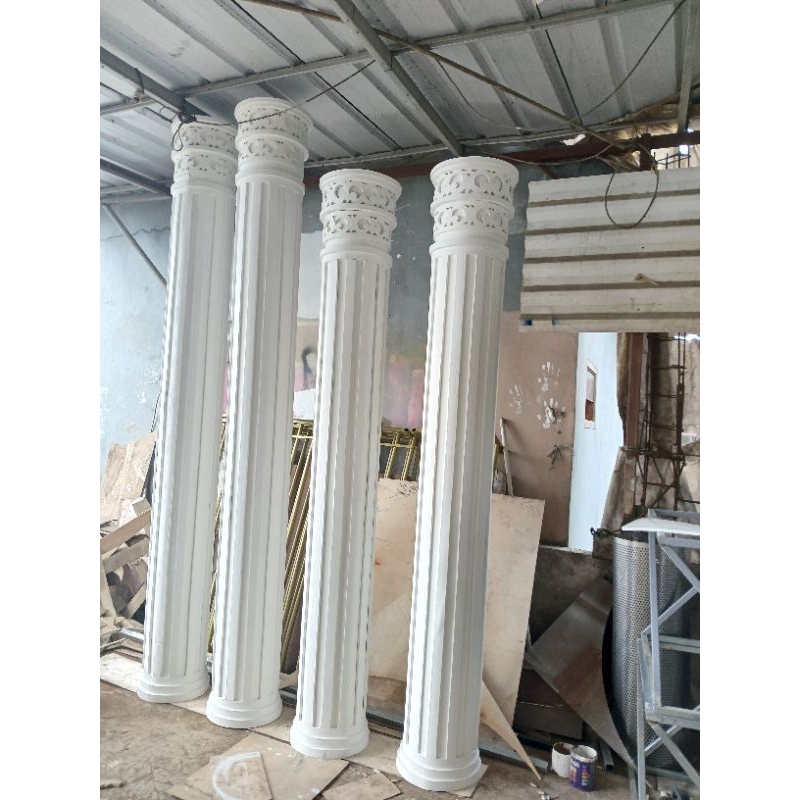 tiang pilar dekorasi pelaminan