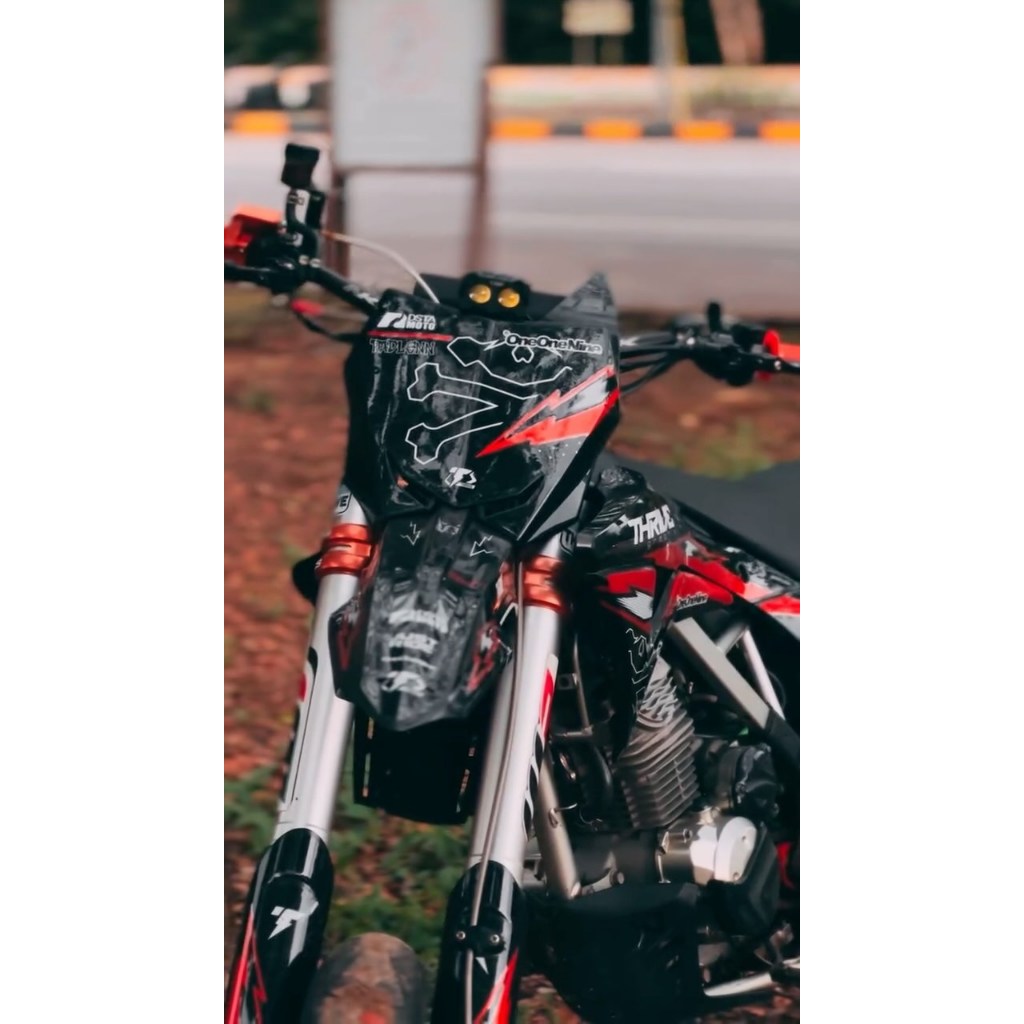 Decal KLX Gordon Super Glosy Custom