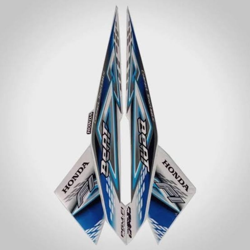 STRIPING BEAT FI 2013 PUTIH BIRU