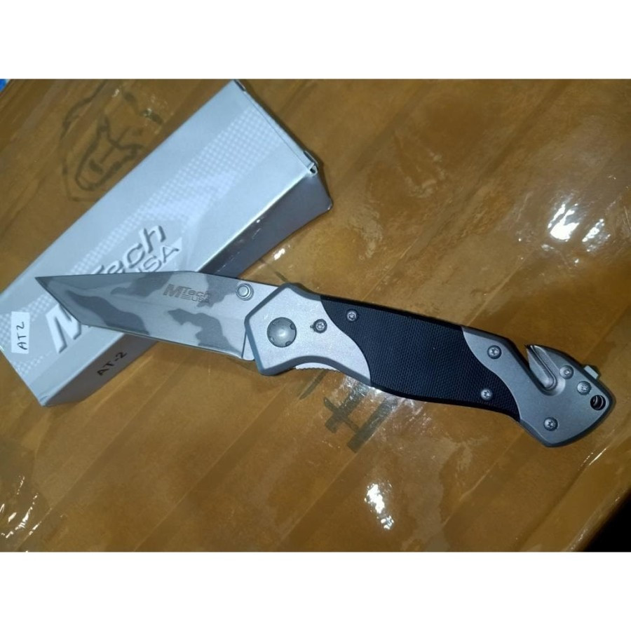 PISAU LIPAT MTECH AT2 SURVIVAL DAPUR BUSHCRAFT