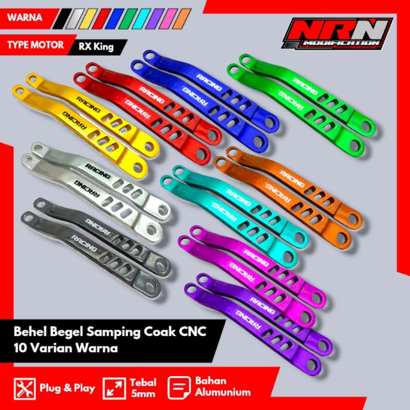 Behel Rx King Behel Samping RX King Coak CNC Harga Sepasang