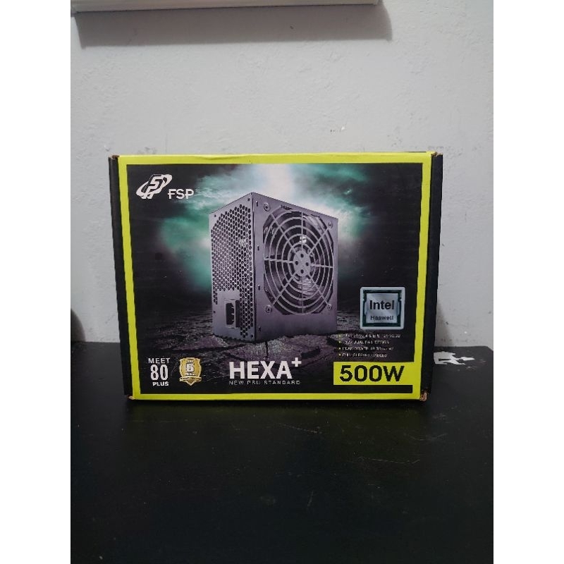 PSU FSP Hexa+ 80 plus 500W