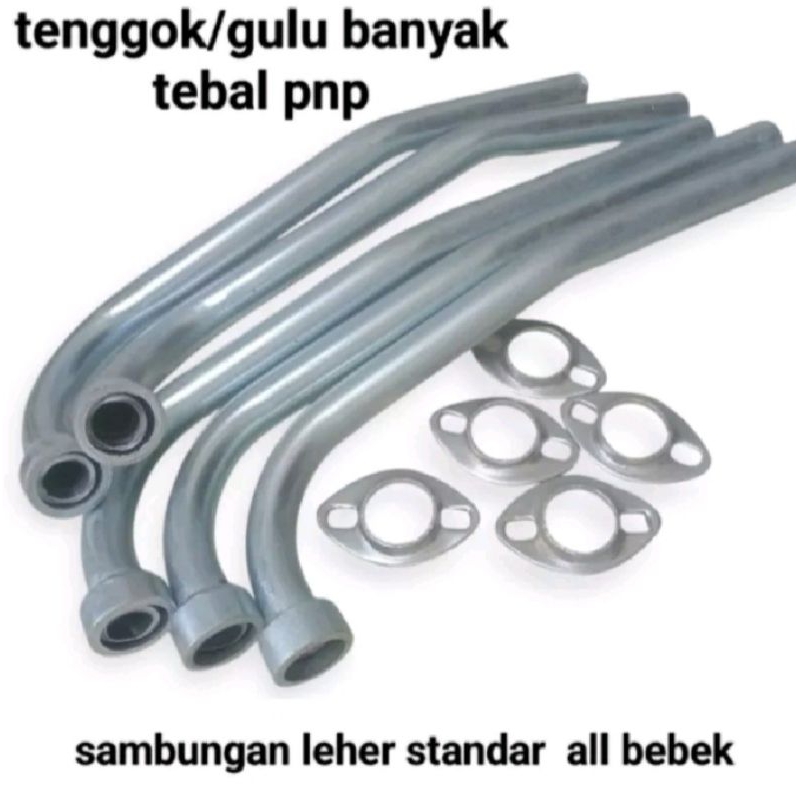 Leheran Leher knalpot Sambungan Knalpot Standar Supra fit X 125 Fi Vega R New ZR Jupiter Z1 Z Lama