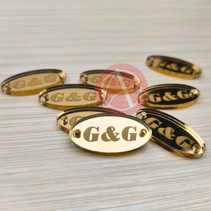 

Label Hijab Akrilik / Rebranding Hijab / Baju / Gamis / Merk Baju Jilbab Murah Label Akrilik