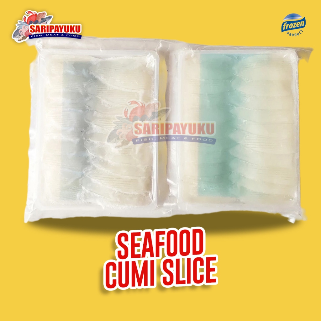 

Cumi Slice/ Cumi Slice 100-150 Gram / Cumi Grill / Squid Slice / BBQ / Slice