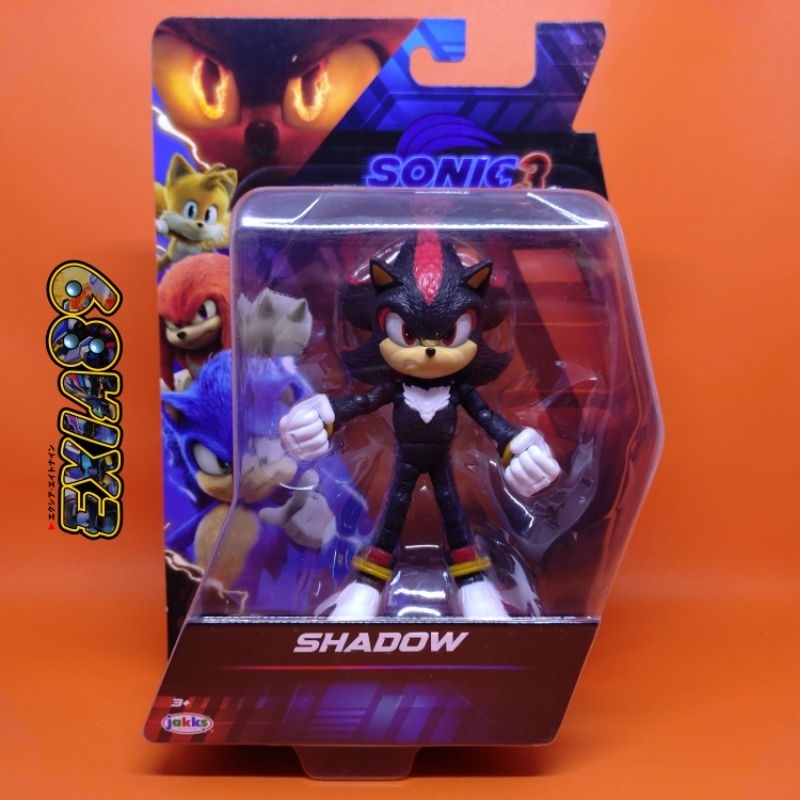 Sonic The Hedgehog 3 Movie 5-Inch Articulated Action Figure Wave 2 - Shadow