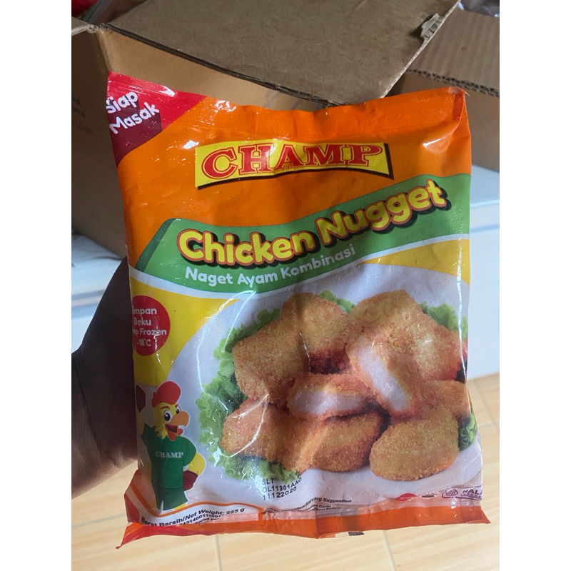 

nugget Champ kombinasi