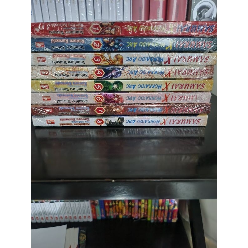 Komik Samurai X Hokaido Arc set vol 1-8 segel ori Bahasa Indonesia