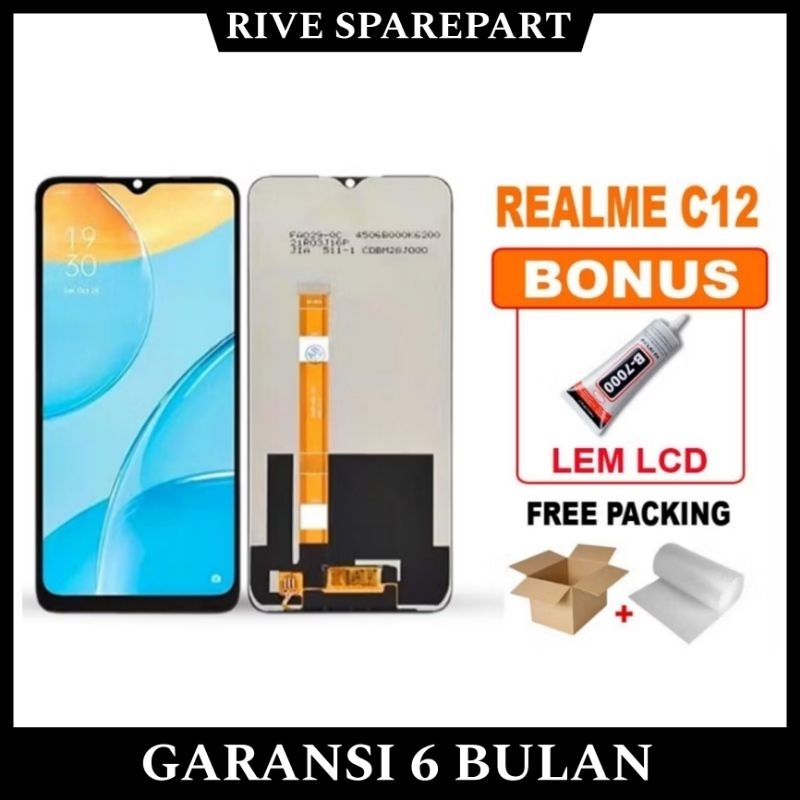 LCD OPPO REALME C12 ORIGINAL FULLSET TOUCHSCREEN
