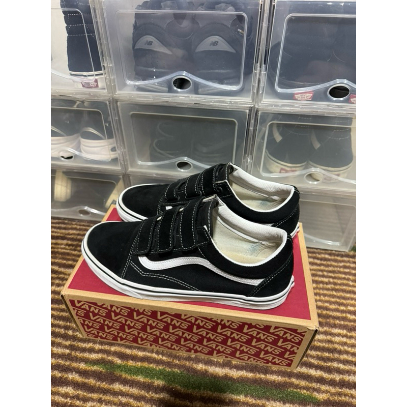 vans velcro size 10/43 resmi pt navya 95% mulus