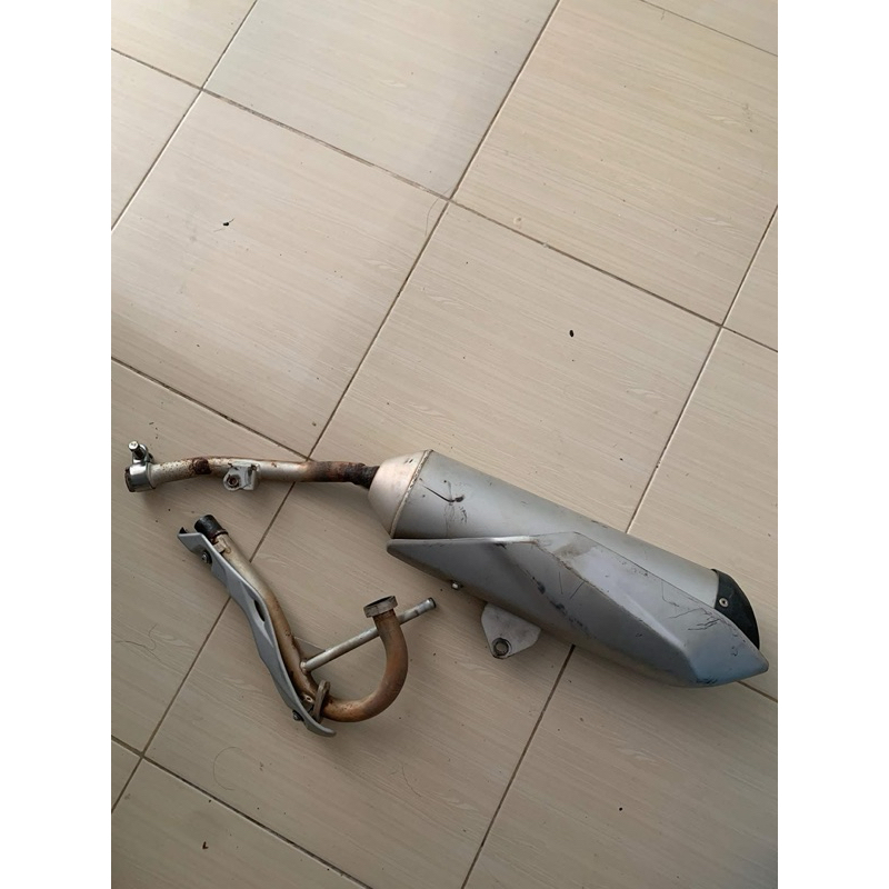 Knalpot klx bf ori copotan