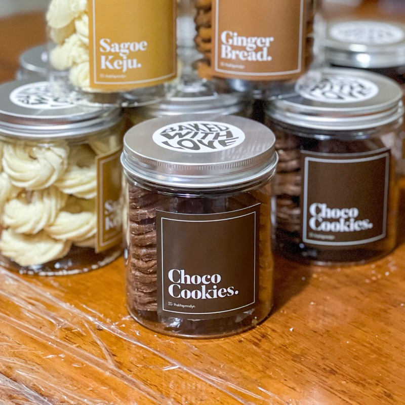 

CHOCO COOKIES 500 ml / CHRISTMAS EDITION / KUE KERING NATAL / KUE KERING COKLAT