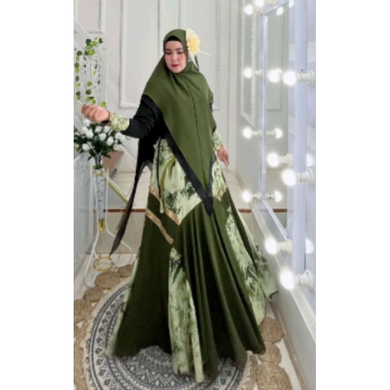 CUCI GUDANG Gamis Syari Premium