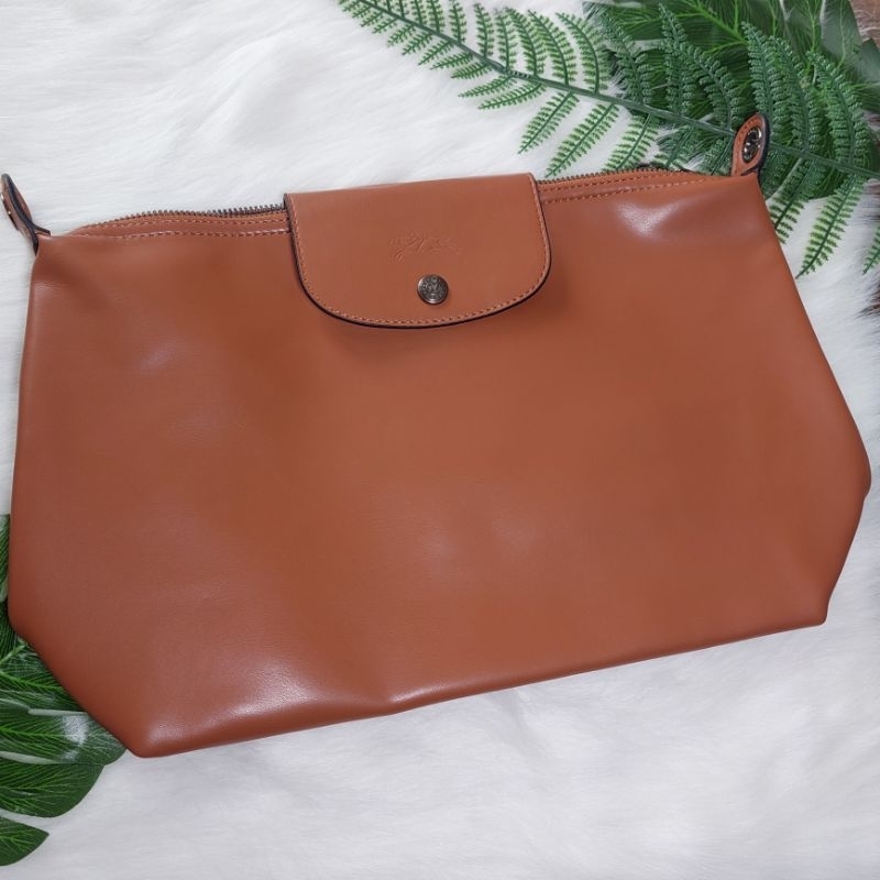 LC cuir m bag brown