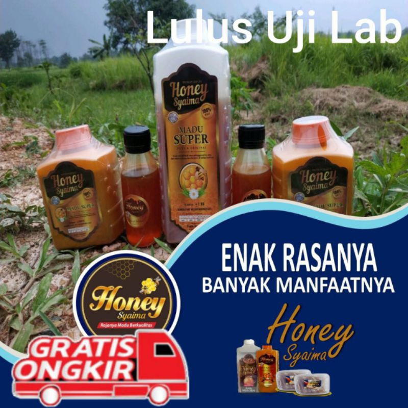 

madu hutan murni asli honey syaima 1 kg lulus uji lab