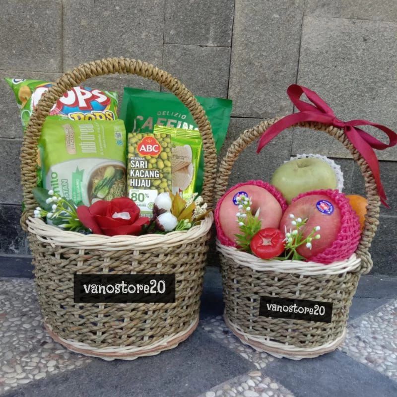 KERANJANG PARCEL SATUAN / KERANJANG BUAH / KERANJANG SESERAHAN / PARCEL SESERAHAN