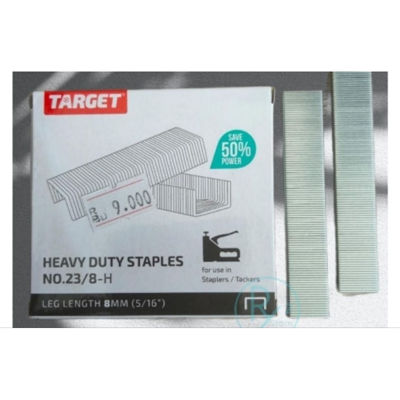 

isi staples merk target ukuran 23/8