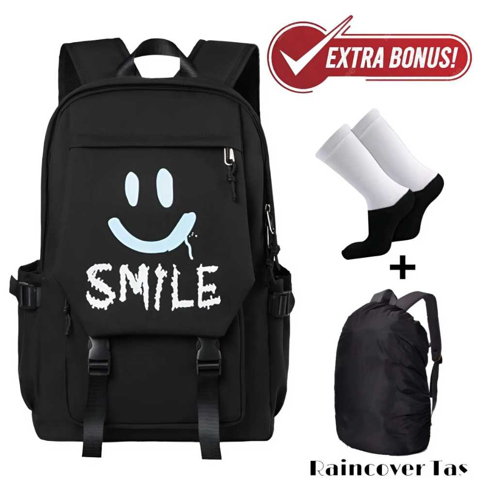 Tas Ransel Sekolah Anak Laki Laki Pria Ank2 SD SMP SMA STM SMK Kece Keren