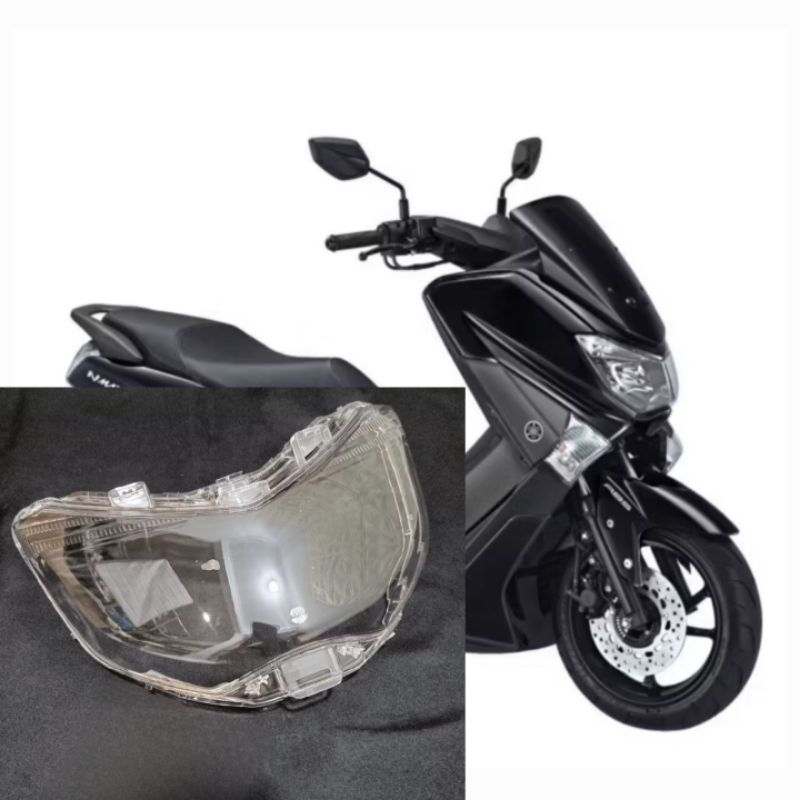 COVER TUTUP MIKA  LAMPU DEPAN YAMAHA NMAX/Cover Headlamp Nmax/Mika Lampu Depan Nmax Old 155 2015_201