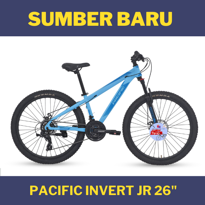 Sepeda Gunung Mtb Pacific Invert JR 26" New Promo