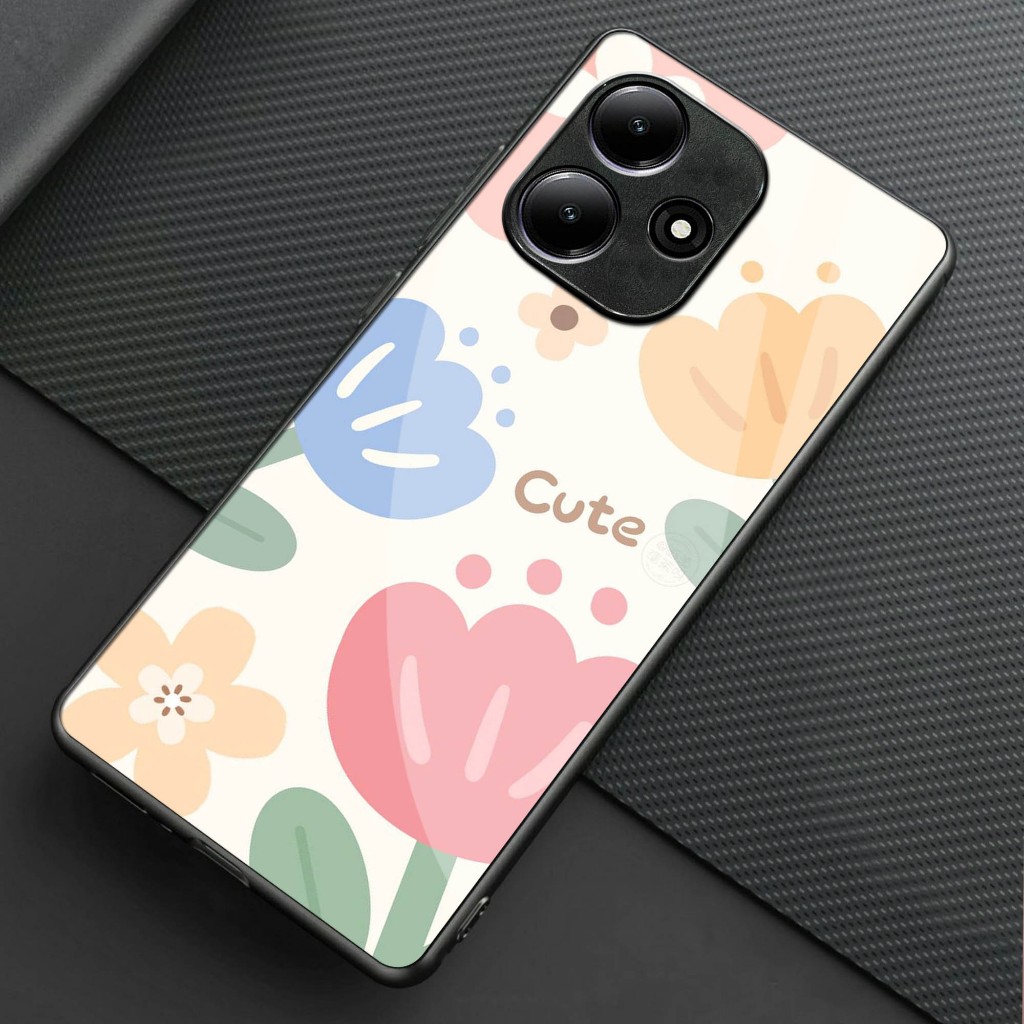 Softcase Kaca Kilau For ITEL A70 - Pelindung Handphone ITEL A70 - Casing HP ITEL A70 -A115