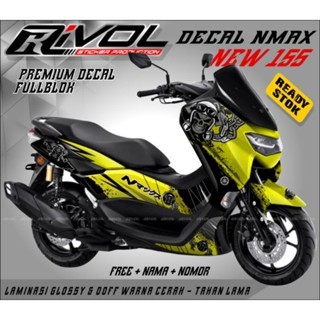 DECAL NMAX 2020 2021 2022 NEW - STIKER FULL BLOK NMAX 2020-2022 - DEKAL PREMIUM - STIKER NMAX FULL B