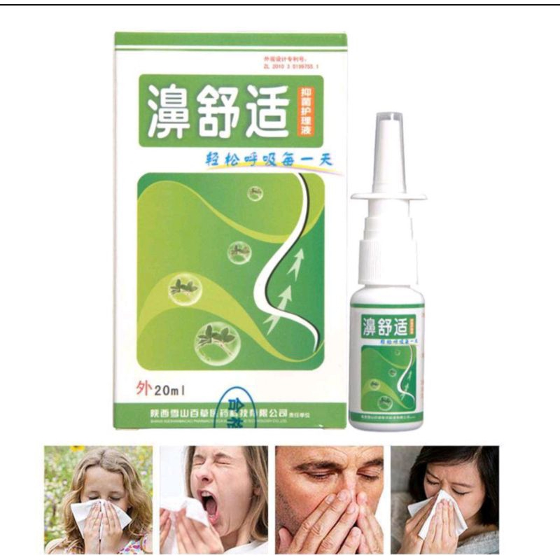 Semprotan Hidung Rhinitis Sinusitis Original Pereda Hidung Mampet